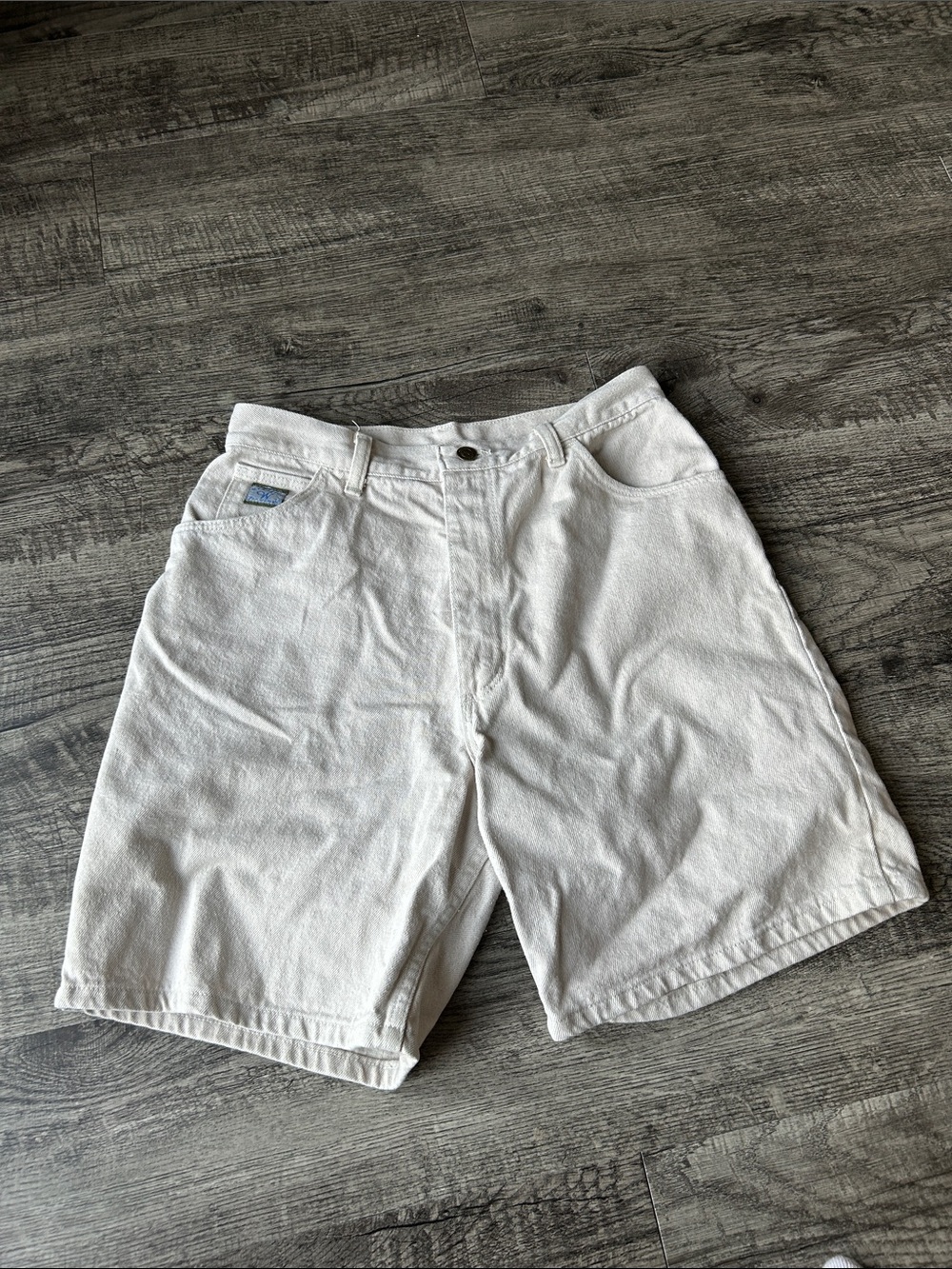 Vintage Wrangler White Women's Denim Shorts Jorts